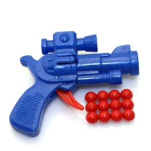 China Wholesale colorful cheap funny boys play game toys Plastic baby toy bullet gun for promotional gift