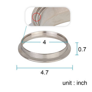 <span class=keywords><strong>Kit</strong></span> universel de bride de serrage en V de 2/2.25/2.5/3/3.5/4 pouces Turbo Downpipe Wastegate V-band Turbo tuyaux d'échappement accessoires de voiture - Product Image 5