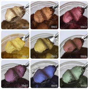 Vendita alla rinfusa perla di diamante pigmento cosmetico Mica perla per rossetto ombretti <span class=keywords><strong>rosa</strong></span> caldo perla in polvere - Product Image 6