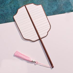 Handgemachtes Reispapier Alter Stil Fan Blank Kalligraphie Fan Traditionelle Chinesische Malerei Benutzer definierte Handschrift liche Kunst <span class=keywords><strong>Promotion</strong></span> Geschenk - Product Image 2