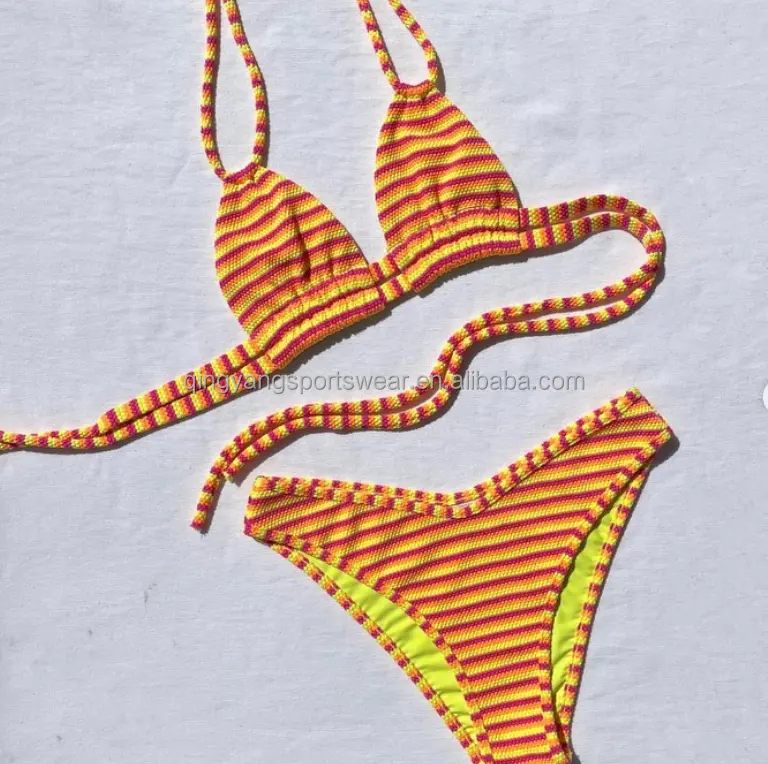 Meninas Biquíni Alta Qualidade Vendedor Eco Amigável Elástico Sexy Swimwear Personalizado Private Tag Beachwear Whol2018e Digigoldprinting 006