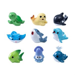 Paesaggio Weij: simpatici squali, piccole tartarughe, animali marini, acquari, accessori decorativi fai-da-te, piccoli ornamenti - Product Image 1