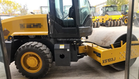 Compacteur de sol de haute qualité 10 tonnes, rouleau vibratoire à tambour unique avec moteur et roulement importés, haute efficacité XS103J