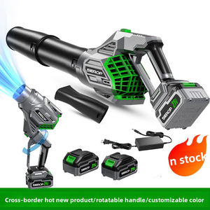 Souffleur d'air sans fil 21V à moteur sans balais, haute puissance, portable, rechargeable au lithium, pour feuilles et poussière, idéal pour la maison et le jardin - Product Image 5