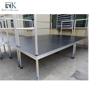 Scène mobile de haute qualité, scène en aluminium portable avec garde-corps et escaliers - Product Image 5