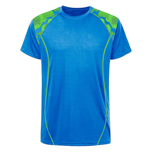 Nhà Máy Thể Thao Người Đàn Ông Của T-Shirt Tùy Chỉnh Trọng Lượng Nhẹ Nhanh Chóng Làm Khô Mỏng Phù Hợp Với Dài Thoáng Khí Rắn Mô Hình Dệt Kim Người Đàn Ông Của Thời Trang Á<span class=keywords><strong>o</strong></span> Phông - Product Image 3