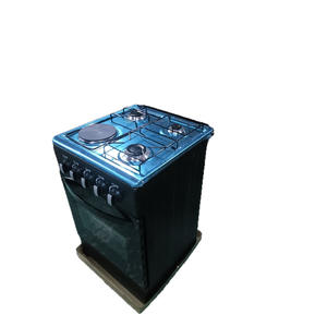 Estufa de Cocina Combinada de 50 cm de Ancho con 3 Quemadores de Gas y 1 Eléctrico, Horno Integrado, Encendido Manual, para Uso en la Cocina - Product Image 5