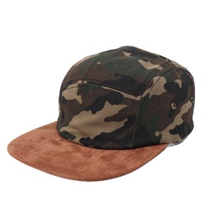 Leopard Print <b>Flat</b> Brim Five Panel Cap Unisex Spring Summer Casual Canvas Adjustable <b>Hat</b> - Product Image 5