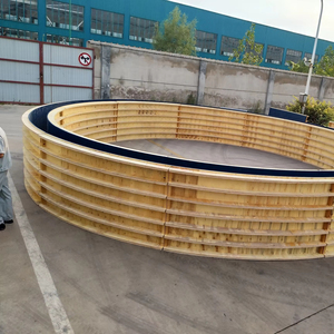 Système <span class=keywords><strong>préfabriqué</strong></span> de coffrage incurvé pour le réservoir d'eau circulaire et la structure concrète de piscine - Product Image 1