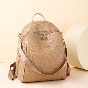 <span class=keywords><strong>Sac</strong></span> à <span class=keywords><strong>dos</strong></span> souple de haute qualité pour <span class=keywords><strong>femme</strong></span> en cuir PU noir, imperméable, idéal pour le trekking et le bureau - Product Image 4