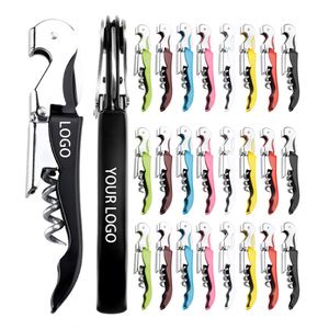 Sacacorchos Multifunción con Logotipo Personalizado, Abridor de Botellas de Vino de Acero Inoxidable, Cuchillo Seahorse, Abridor de Cerveza Profesional para Cocina, Venta al Por Mayor - Product Image 1