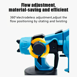 SUBY Small High-pressure Electric Spray Gun, Lithium Battery-powered Dedicated Furniture <strong>Paint</strong> with High <strong>Atomization</strong> - Product Image 5