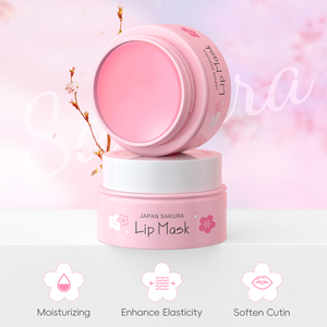 Laikou JAPAN Masque pour les lèvres hydratant et nourrissant à la fragrance de Sakura 8g - Product Image 2