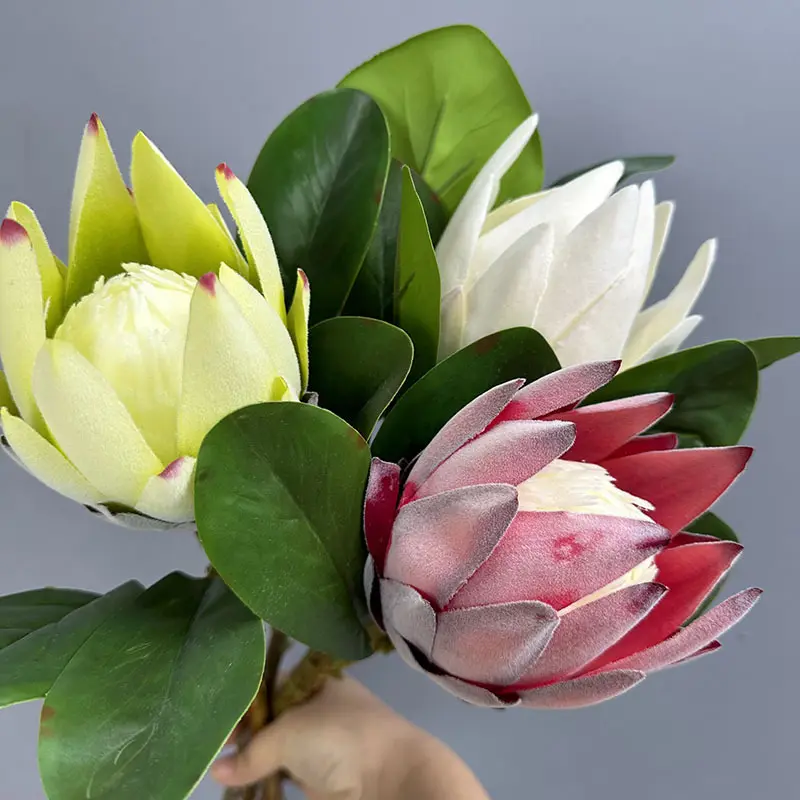 Grosir bunga tropis simulasi bunga monarki kecil bunga buatan premium pemasok bunga monarki kecil