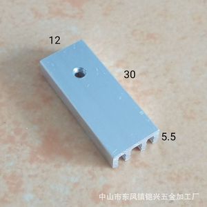 Bloque de Disipación de Calor de Aluminio Yx Electronics 12*5.5*15 17 20 para Transistor ICMOS Tiristor - Product Image 4