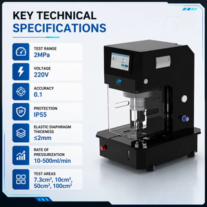Testeur de résistance à la déchirure des tissus textiles électroniques automatiques intelligents ISO 13938 ASTM D3786 BS 4768 - Product Image 5