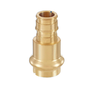 Accesorios <span class=keywords><strong>de</strong></span> prensa PEX <span class=keywords><strong>de</strong></span> 1/2 pulgadas Conexión <span class=keywords><strong>de</strong></span> tubería PEX <span class=keywords><strong>de</strong></span> <span class=keywords><strong>cobre</strong></span> liso 1/2 \ "Prensa X 1/2 \" Adaptador <span class=keywords><strong>de</strong></span> acoplamiento <span class=keywords><strong>de</strong></span> crimpado PEX 16mm" - Product Image 1