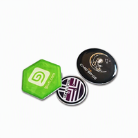 Herstellerpreis Kundenspezifisches Logo Passiver RFID Schlüsselanhänger Epoxy Hang Tag NFC Chip Epoxy Karte
