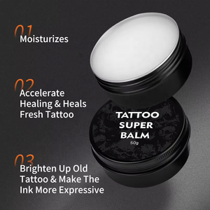 Nouvelle crème réparatrice anti-cicatrices pour tatouage, soin après tatouage, maquillage permanent, <span class=keywords><strong>baume</strong></span> réparateur apaisant, beurre - Product Image 2
