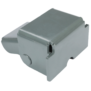 Charnière de benne de camion industrielle robuste en acier gris poudré, à <span class=keywords><strong>pivot</strong></span> soudé de 1 pouce, avec goupille de <span class=keywords><strong>pivot</strong></span> solide, en zinc, et boucle à came métallique Zerk - Product Image 3