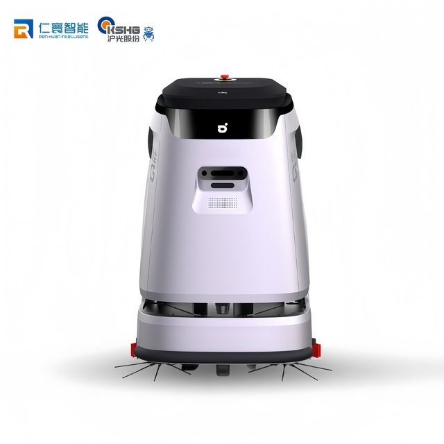 QuanNeng C5 Commercial Cleaning Robot-Smart Sweeper with LDS Slam+Vslam Navigation & 8L Water Tank / Self-Cleaning Robot