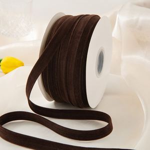 Ruban en velours rétro de haute qualité, multi-tailles, double face, pour la fabrication d'accessoires pour cheveux, 50 yards/rouleau - Product Image 6