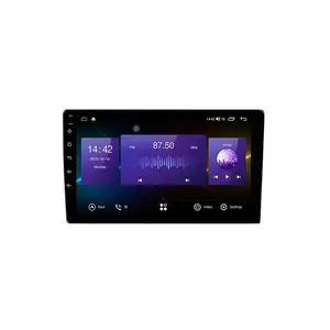 Reproductor de DVD para coche Android 2 Din 9 y 10 pulgadas 1 + 32GB pantalla táctil radio para coche navegación GPS con Carplay al mejor precio