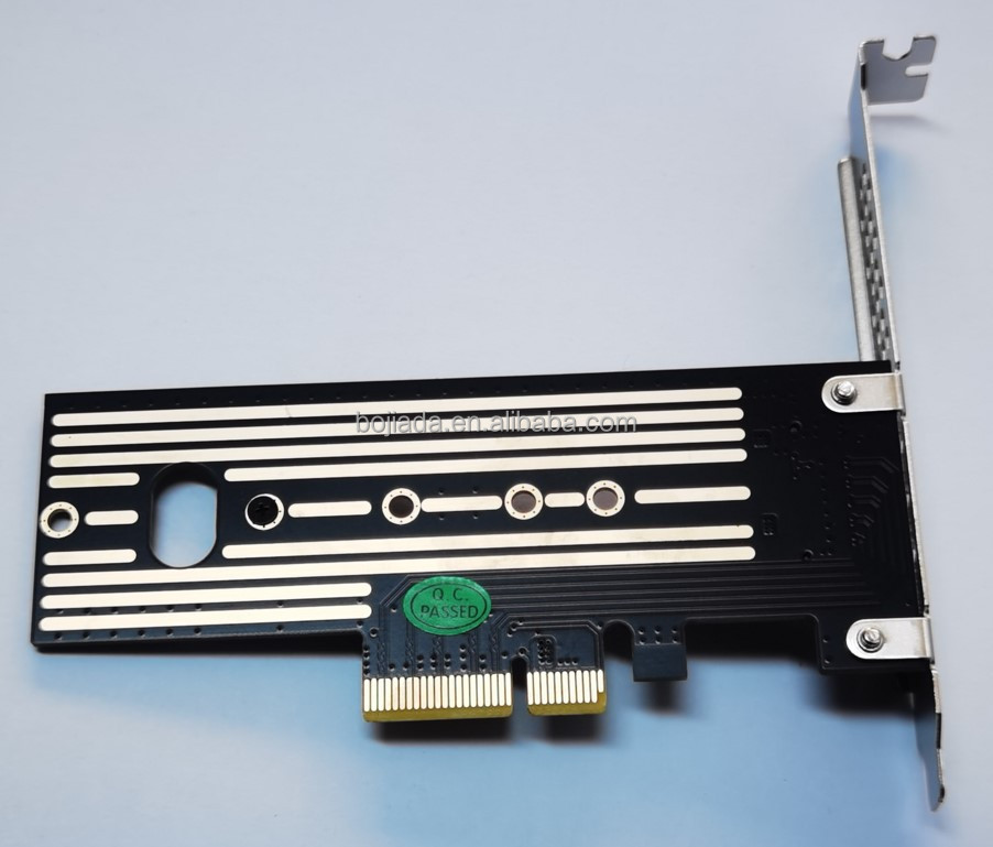 Scheda Adattatore PCI-E 4X A M.2 Con Doppia Interfaccia B-Key E M-Key - Supporto NVMe E NGFF SATA, Con Cavo E Viti