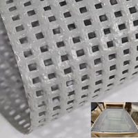 Rouleau de tissu en maille tricotée chaîne 3000D enduit PVC haute résistance et haute résistance à la déchirure pour chaises, canapés, tentes et applications hospitalières