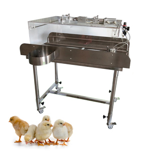 Jeringa Veterinaria para Granjas Avícolas, Dispositivo de Inyección Rápida para Cría de Pollitos, Pulverizador Automático de Alta Precisión de Acero Inoxidable para Vacunas - Product Image 1