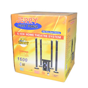 Potente Sistema de Música para el Hogar 5.1 con Altavoces de Teatro de 1000w, USB, FM y LED - Product Image 6