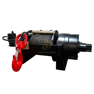 Treuil hydraulique de remorquage industriel professionnel pour camion de remorquage, treuil de remorquage robuste de 15 tonnes avec câble durable - Product Image 3
