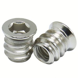 Tuerca hexagonal cerrada de aleación de titanio M6 M8 M12 M14 M16 de fábrica profesional para motocicletas, bicicletas y automóviles - Product Image 1
