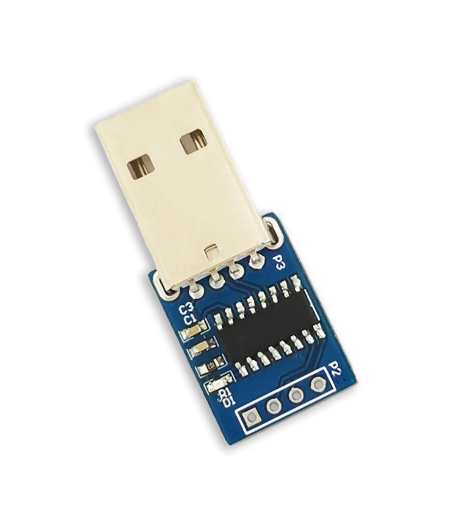 CH9329 Module Serial Port to Standard USB HID Keyboard and Mouse Device Module Compatible with USBV2.0 with 4P Single Row Needle
