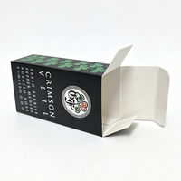 Caja de Embalaje de Cartón Blanco Plegable y Reciclable Personalizada para Perfumes y Cosméticos con Logotipo Personalizado