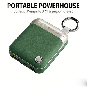 พาวเวอร์<span class=keywords><strong>แบ</strong></span>งค์ขนาดเล็ก 10000mAh พร้อมสาย<span class=keywords><strong>ชาร์จ</strong></span>คู่ใน<span class=keywords><strong>ต</strong></span>ัว รองรับการชาร์จเร็ว 22.5W PD หน้าจอดิจิ<span class=keywords><strong>ต</strong></span>อล แสดงผลการชาร์จ  สำหรับ<span class=keywords><strong>โทรศัพท์</strong></span>มือถือ - Product Image 4