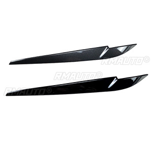 Auto <b>Head</b> Light Lamp Eyelids Eyebrow Headlight Decoration Car <b>Styling</b> Trim for BMW X5 X6 F15 F16 2014-2018 Car Accessories - Product Image 6