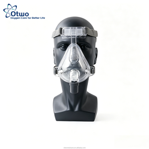 Mascarilla CPAP BMC <span class=keywords><strong>de</strong></span> Grado Médico para Adultos, Soporte Respiratorio, Banda para la Cabeza Ajustable para Alivio <span class=keywords><strong>de</strong></span> la <span class=keywords><strong>Apnea</strong></span> <span class=keywords><strong>del</strong></span> <span class=keywords><strong>Sueño</strong></span>, Mascarilla CPAP Comfortgel - Product Image 2