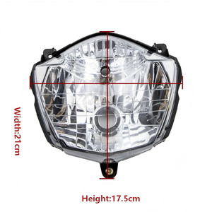 Phare avant de moto LED de haute qualité pour Yamaha XT660X XT660R 2003-2015, assemblage de remplacement/amélioration, 1 lentille, garantie 1 an - Product Image 5