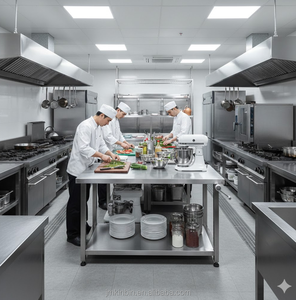 Stainless <b>Steel</b> Height Adjustable Double Layer Work Table Commercial 2 Tier Lift <b>Workbench</b> - Product Image 3