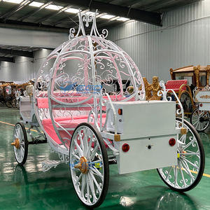 Kereta Kuda Cinderella untuk dijual transportasi spesial kereta labu putri fantasi kereta listrik untuk dijual - Product Image 5