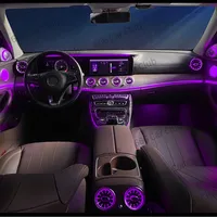 Diffuseur d'air de type turbine 256 couleurs pour Mercedes W205 W213 W222 W117 W156 W176 |   Diffuseur d'air pour voiture à commande Bluetooth via application, 64 couleurs
