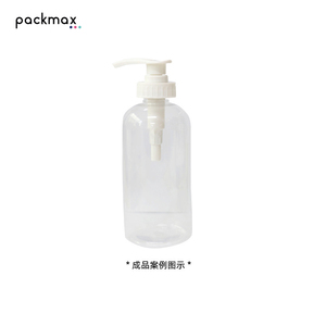 Double-layer flat nozzle, built-in threaded, 32-tooth PP plastic lotion <b>pump</b> head for conditioner, <b>shampoo</b> & shower gel - Product Image 6