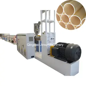 Qingdao Jinsu automatic PPR PE HDPE ABS pipe extrusion machine production line