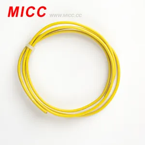 เทอร์โมคัปเปิลชนิด MICC ลวดต่อเทอร์โมคัปเปิลชนิด K KX-FG/SIL-2 * 7/0 2สายไฟเบอร์กลาสและยางซิลิโคน