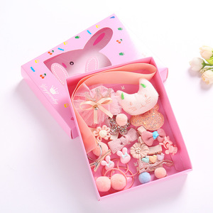 <span class=keywords><strong>Set</strong></span> di <span class=keywords><strong>accessori</strong></span> per <span class=keywords><strong>capelli</strong></span> carini per bambini da 18 pz/scatola - Product Image 2