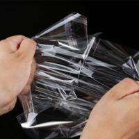 Nouvelles sacoches transparentes en polypropylène auto-adhésives refermables, idéales pour l'emballage de vêtements et de t-shirts