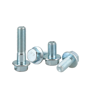Perno Hexagonal con Brida DIN 6921 M6 M8 M10 M12 M16 M20, Acero al Carbono, Zincado, Grado 4.8 <span class=keywords><strong>8.8</strong></span> 10.9 12.9 - Product Image 1