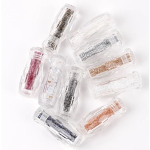 MyBeautyNails-Gel de diamantes de imitación, etiquetas privadas, Láser de plata, arte de uñas, purpurina, cristal Pixie AB - Product Image 5