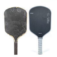 Set Raket Pickleball 2025 Gen 4.5 HID J2NF EPP Serat Karbon Fiber Glass Permukaan Busa Multi-Densitas 16mm Disetujui USAPA